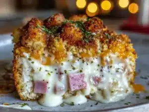 Home 4 chicken cordon bleu casserole - featured image