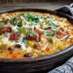 chicken taco soup with cream cheese - featured image