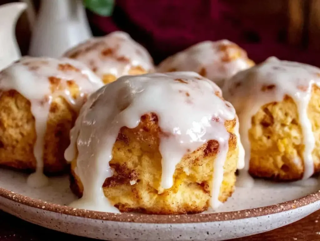 cinnamon bun scones recipe - featured image