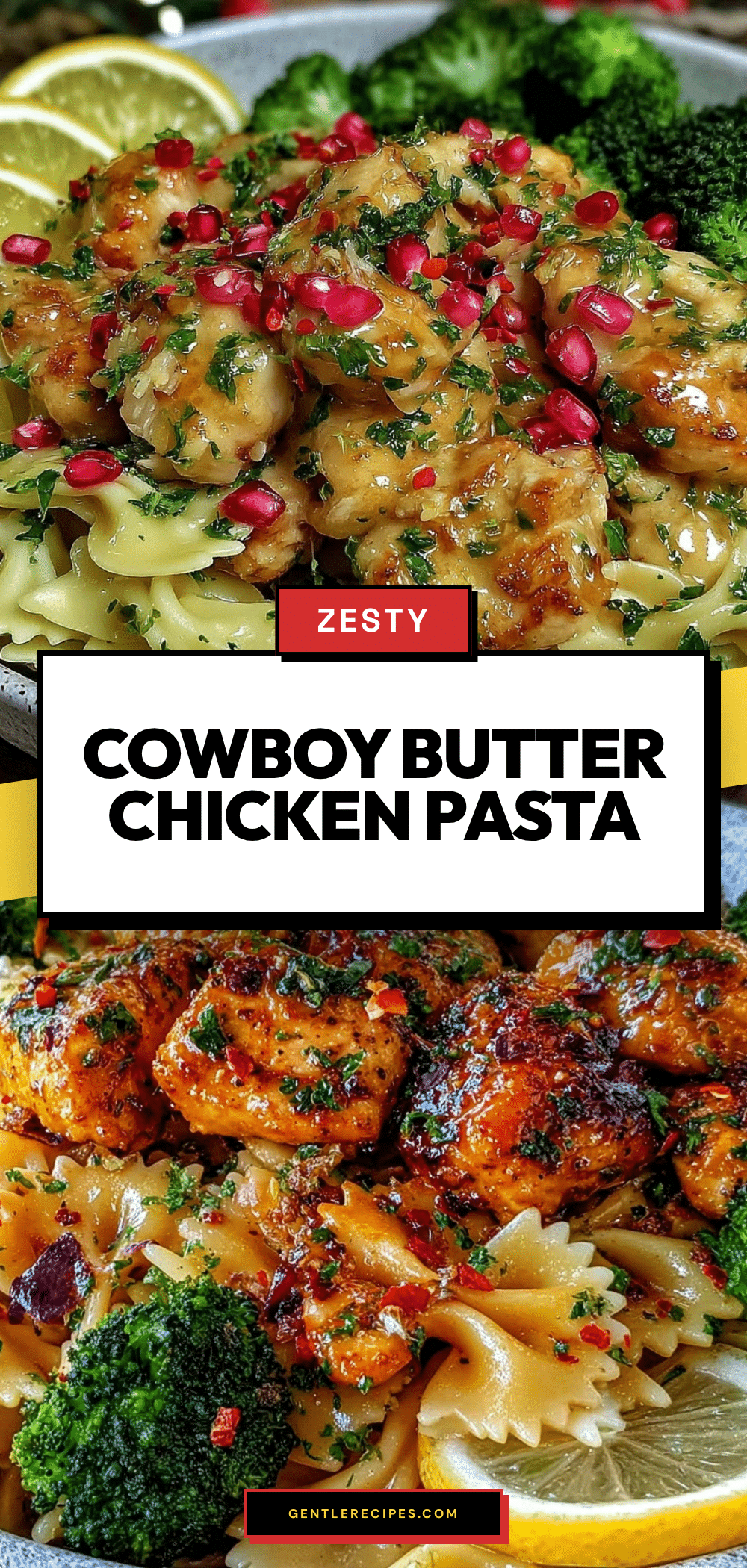 Cowboy Butter Lemon Bowtie Chicken Pasta Recipe Ready in 30 Minutes 5 cowboy butter lemon bowtie chicken pasta recipe