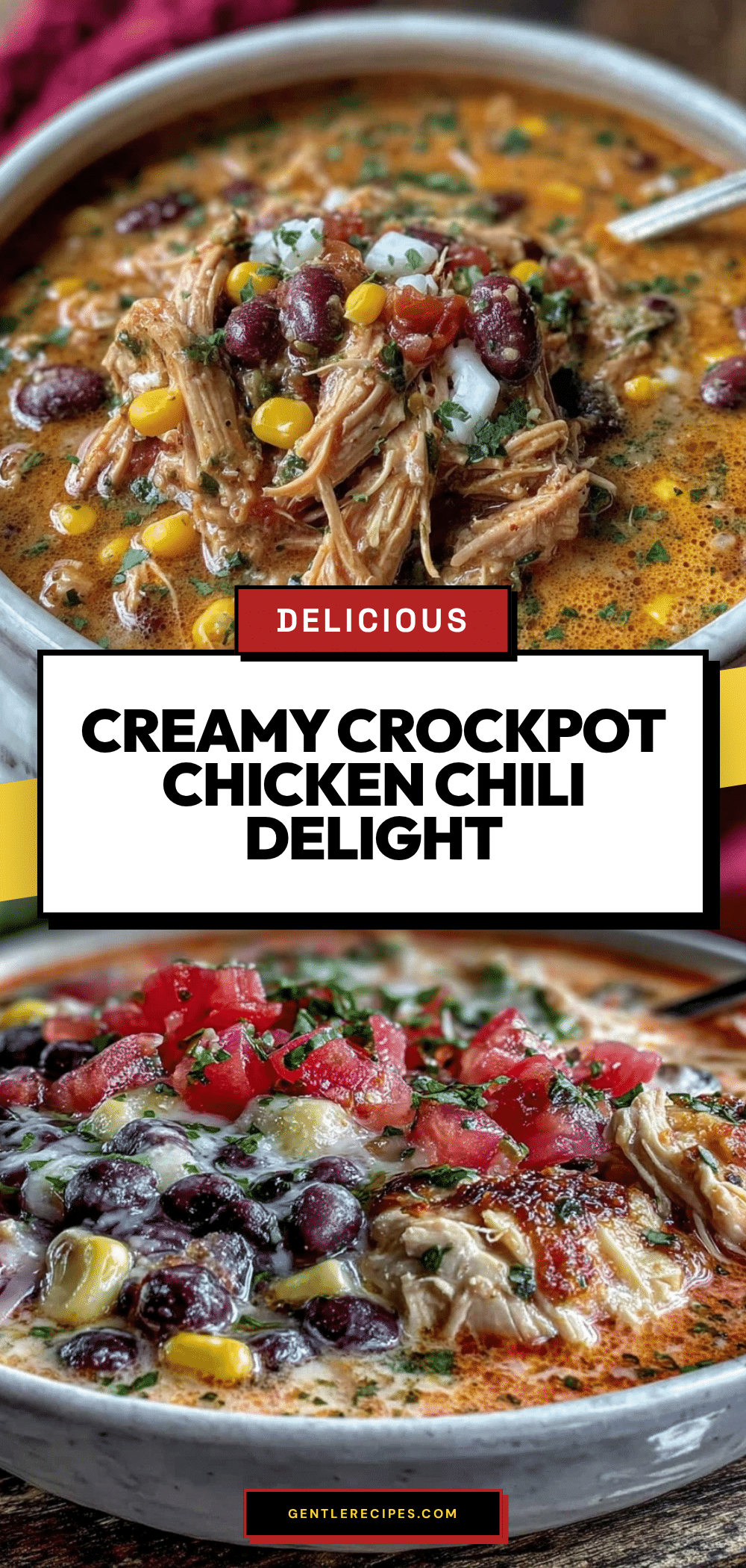 Creamy Crockpot Chicken Chili Recipe Easy Healthy Low Carb Dinner 5 creamy crockpot chicken chili recipe