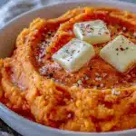 creamy gordon ramsay mashed sweet potatoes - featured image