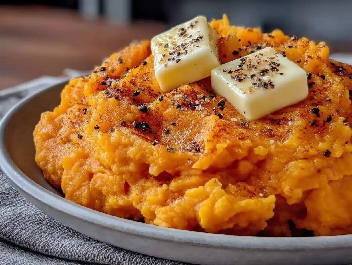Creamy Gordon Ramsay Mashed Sweet Potatoes Easy Side Dish Recipe 4 creamy gordon ramsay mashed sweet potatoes preparation steps