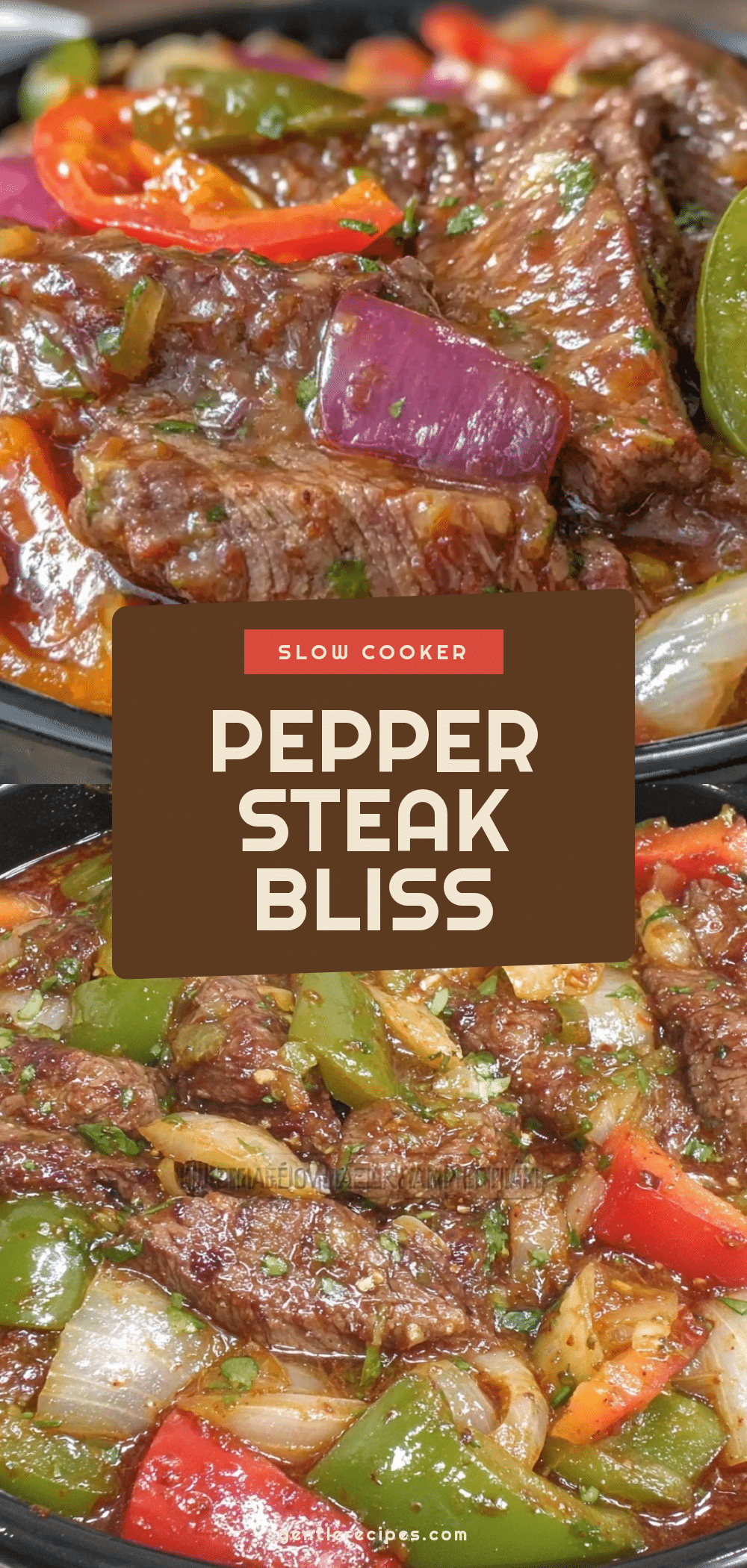 Crock Pot Pepper Steak Recipe Easy 5-Ingredient Tender Slow Cooker Meal 5 crock pot pepper steak recipe recipe