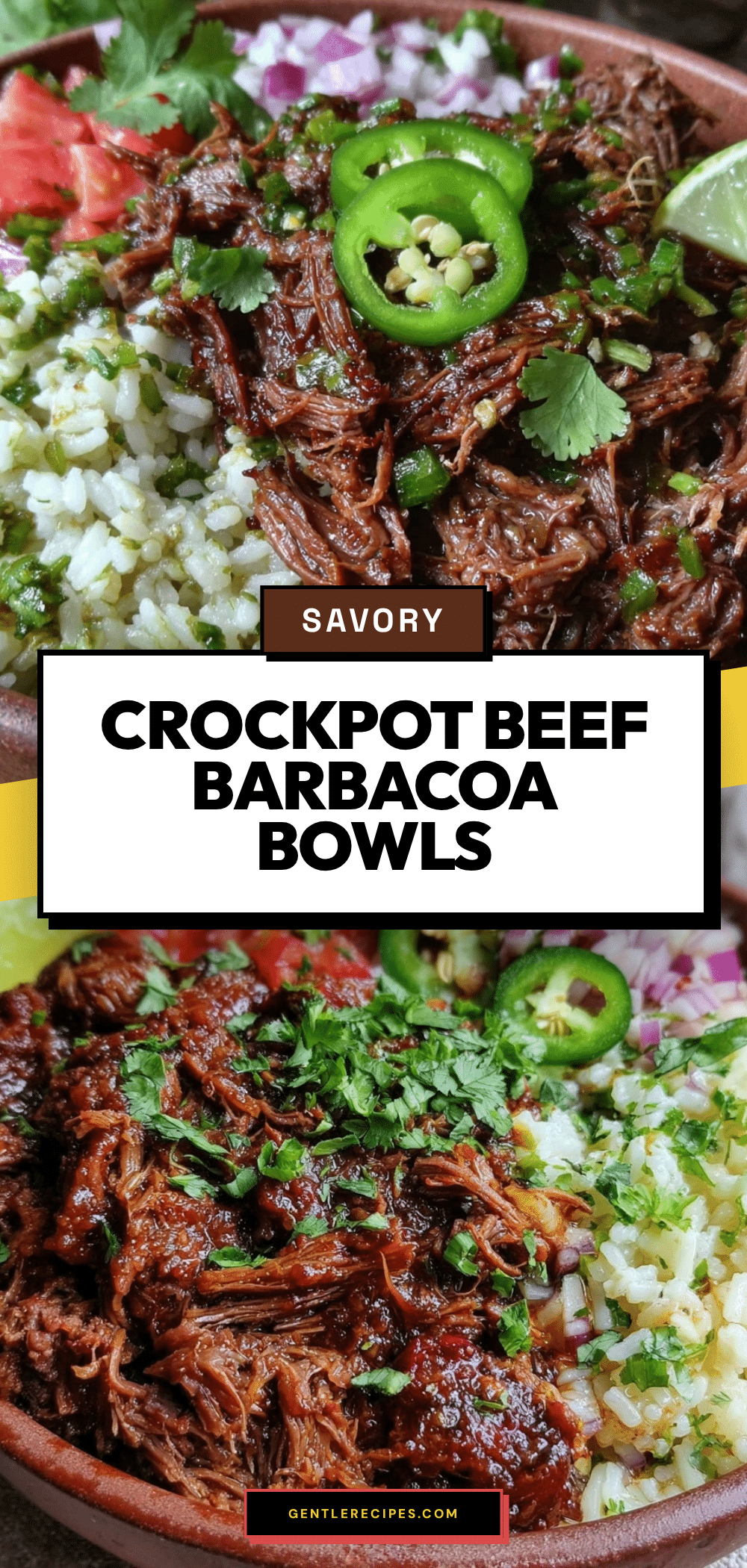 Crockpot Beef Barbacoa Taco Bowls Easy Recipe for Tender Slow-Cooked Beef 5 crockpot beef barbacoa taco bowls recipe