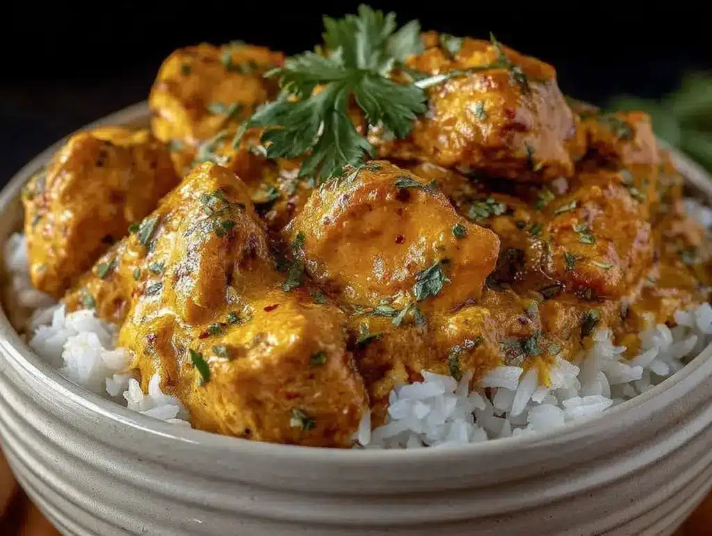 crockpot butter chicken recipe - featured image
