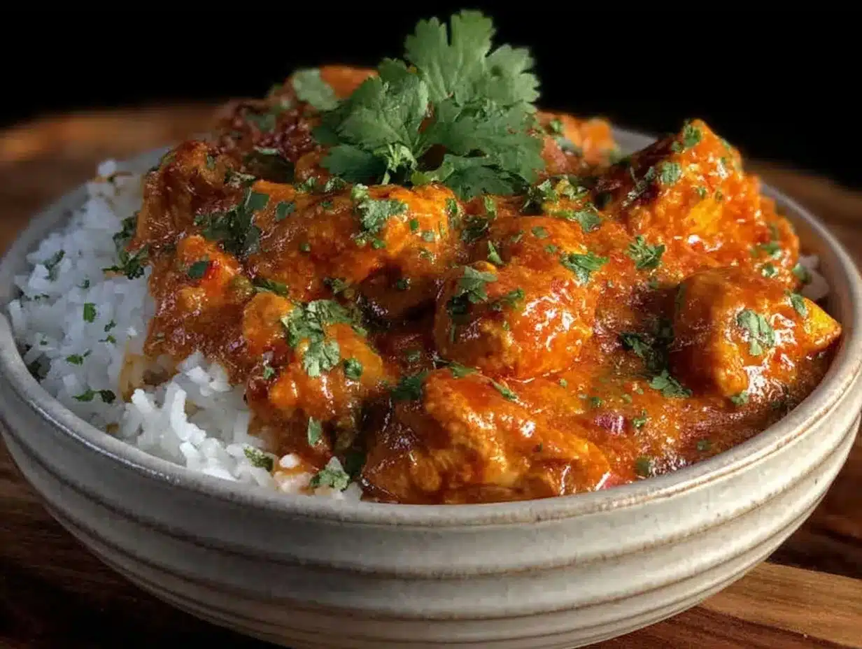 Crockpot Butter Chicken Recipe Easy and Ready in 6 Hours 4 crockpot butter chicken recipe preparation steps