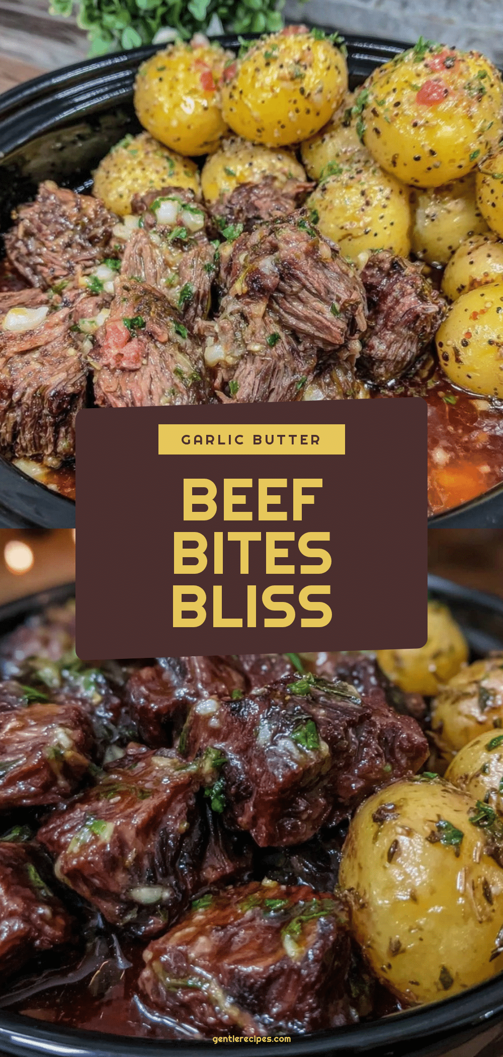 Crockpot Garlic Butter Beef Bites Recipe Easy Cozy Dinner Ideas with Potatoes 5 crockpot garlic butter beef bites recipe