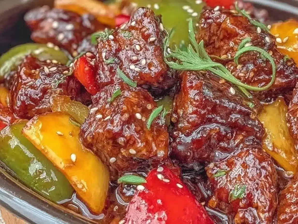 Crockpot Pepper Steak Recipe Easy and Flavorful Ready in 6 Hours 4 crockpot pepper steak preparation steps