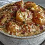 crockpot potato soup recipe - featured image