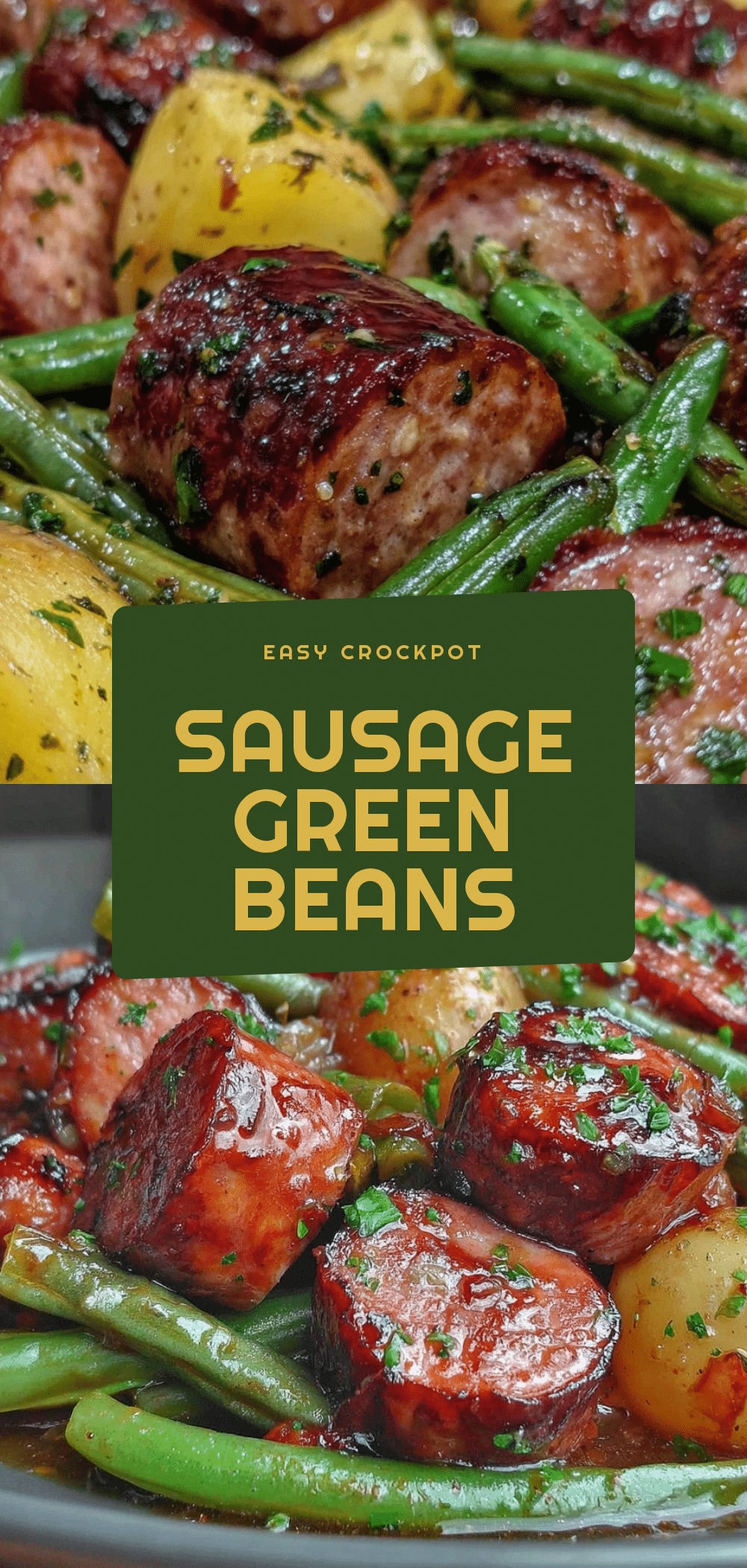 Crockpot Sausage and Green Beans Easy Dump-and-Go Recipe for Busy Weeknights 5 crockpot sausage and green beans recipe