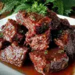 crockpot steak bites - featured image