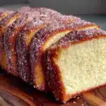 easy cinnamon donut bread recipe - featured image