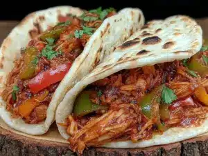 Home 4 easy crockpot chicken fajitas - featured image