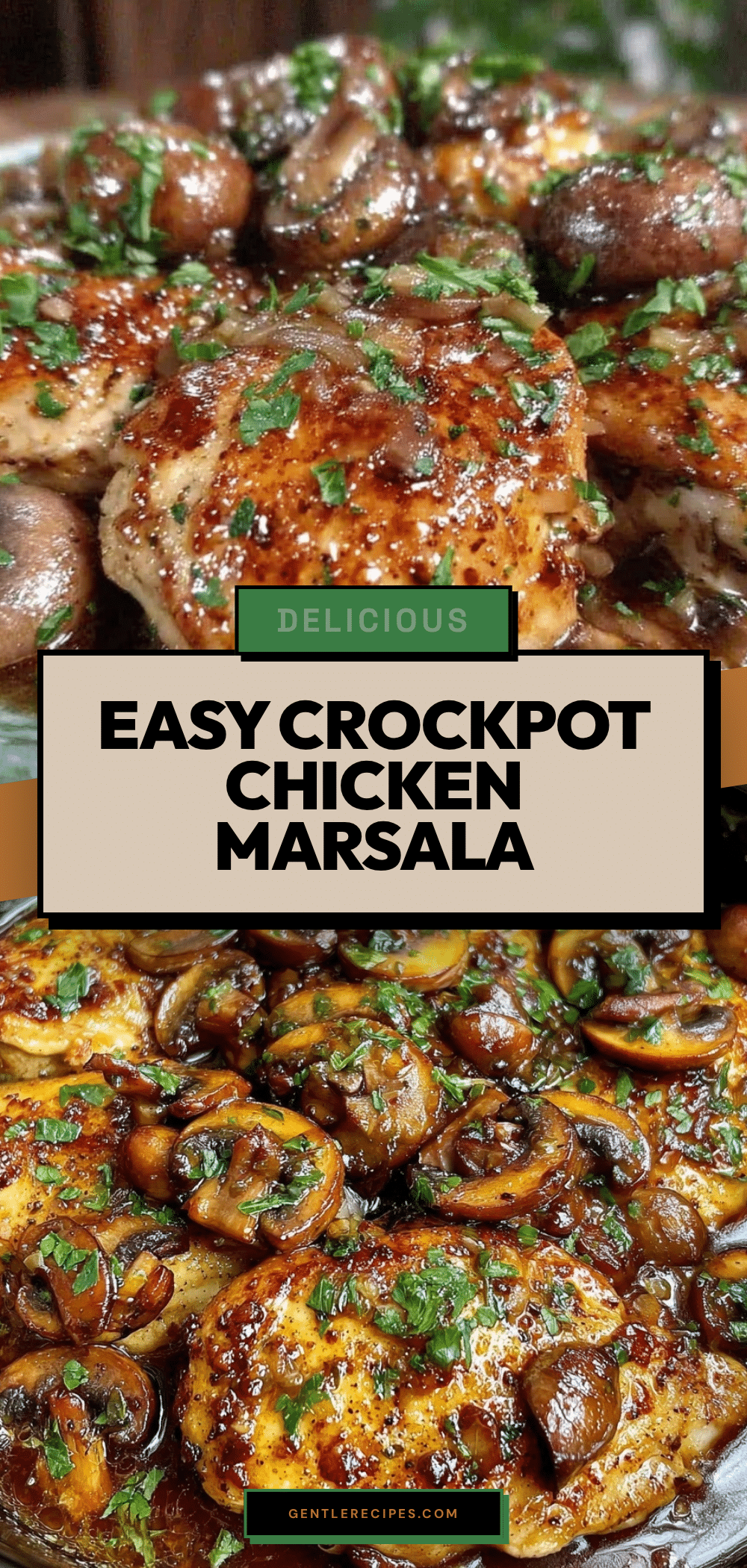 Easy Crockpot Chicken Marsala Recipe with Tender Flavorful Sauce 5 easy crockpot chicken marsala recipe