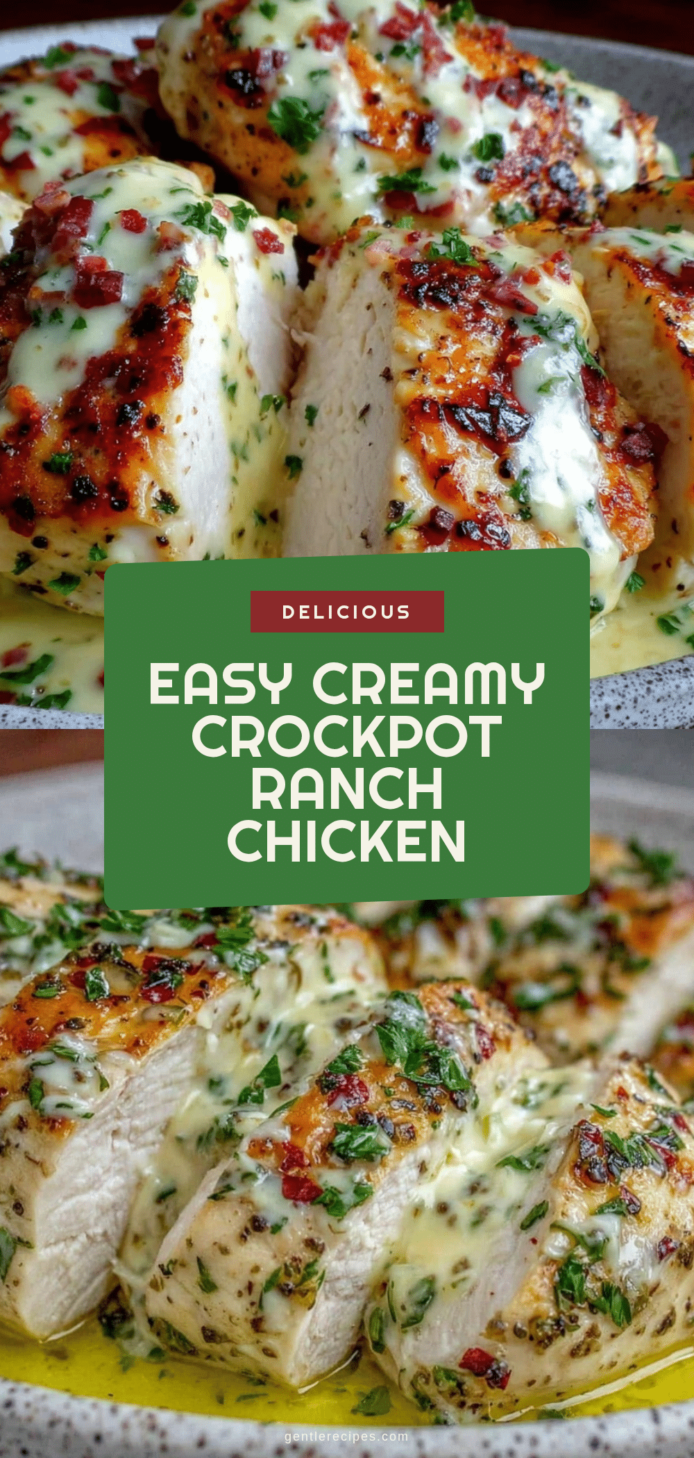 Easy Crockpot Ranch Chicken Recipe 5-Ingredient Perfect Weeknight Dinner 5 easy crockpot ranch chicken recipe recipe