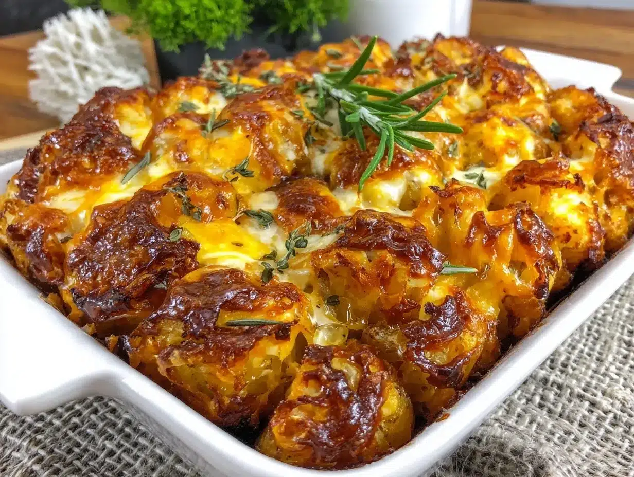 French Onion Potato Bake Recipe with Cheesy Crispy Edges Ready in 45 Minutes 4 French Onion Potato Bake preparation steps
