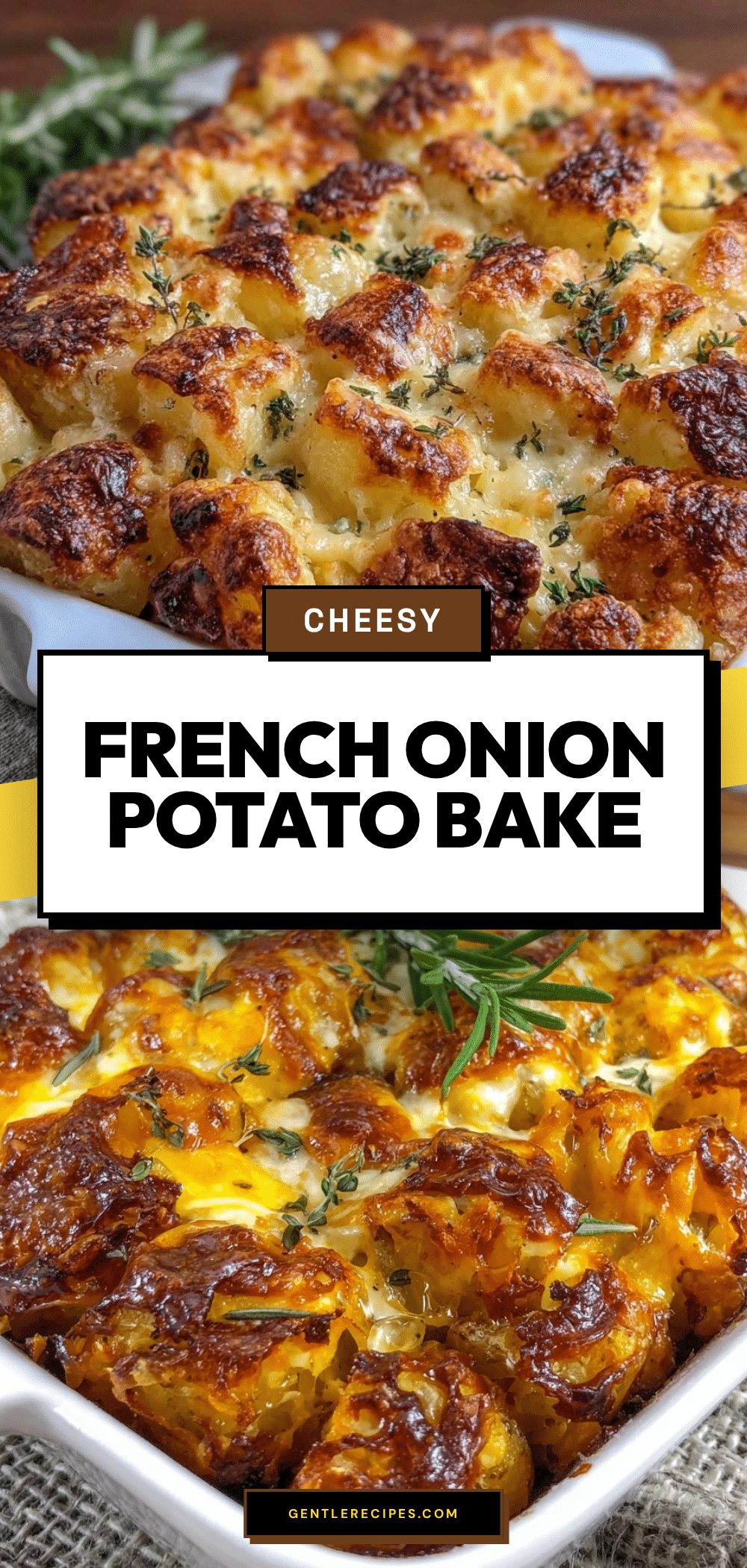 French Onion Potato Bake Recipe with Cheesy Crispy Edges Ready in 45 Minutes 5 French Onion Potato Bake recipe