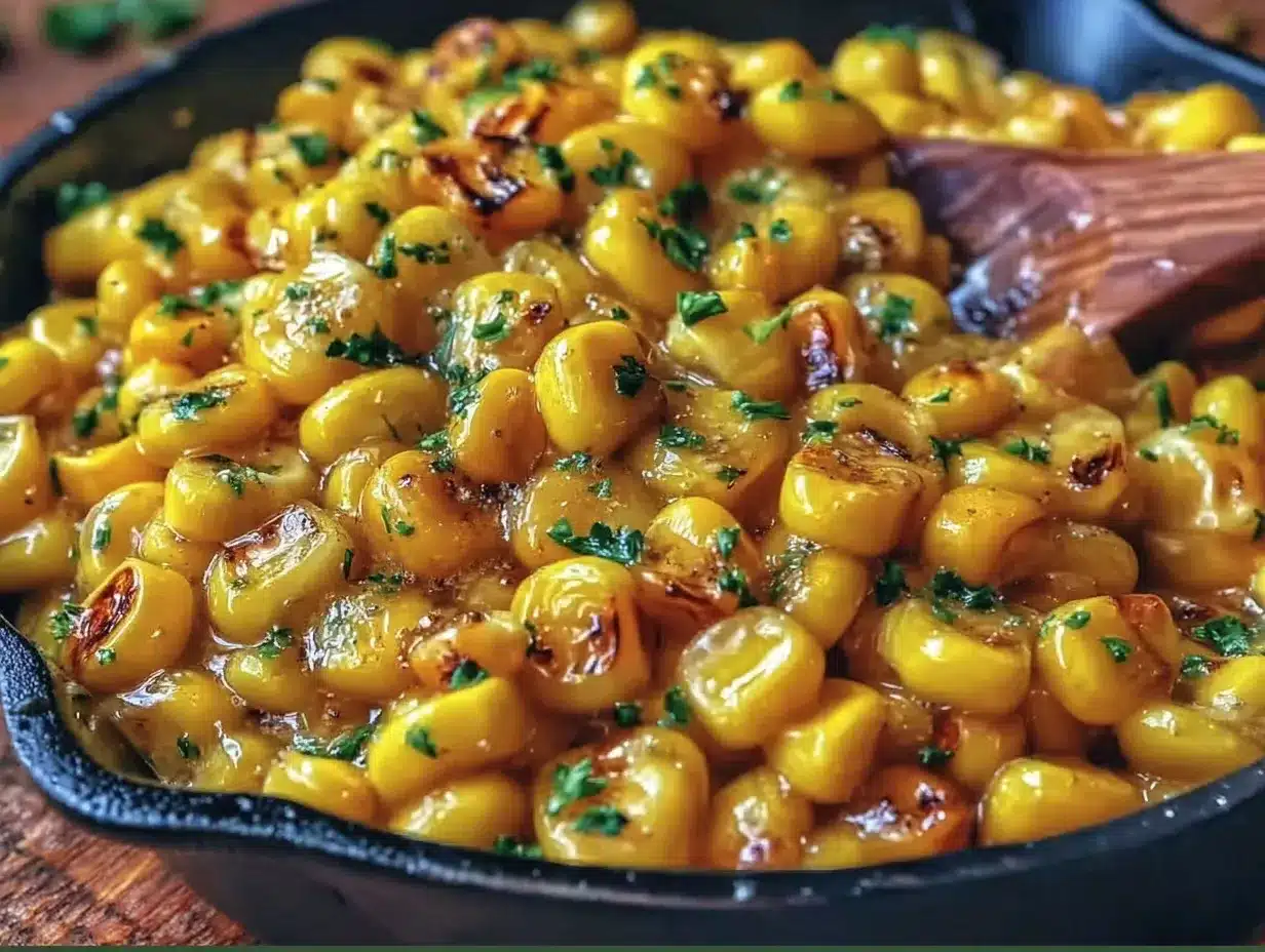 Honey Butter Skillet Corn Recipe Easy Perfect Side Dish for Family Meals 4 honey butter skillet corn preparation steps