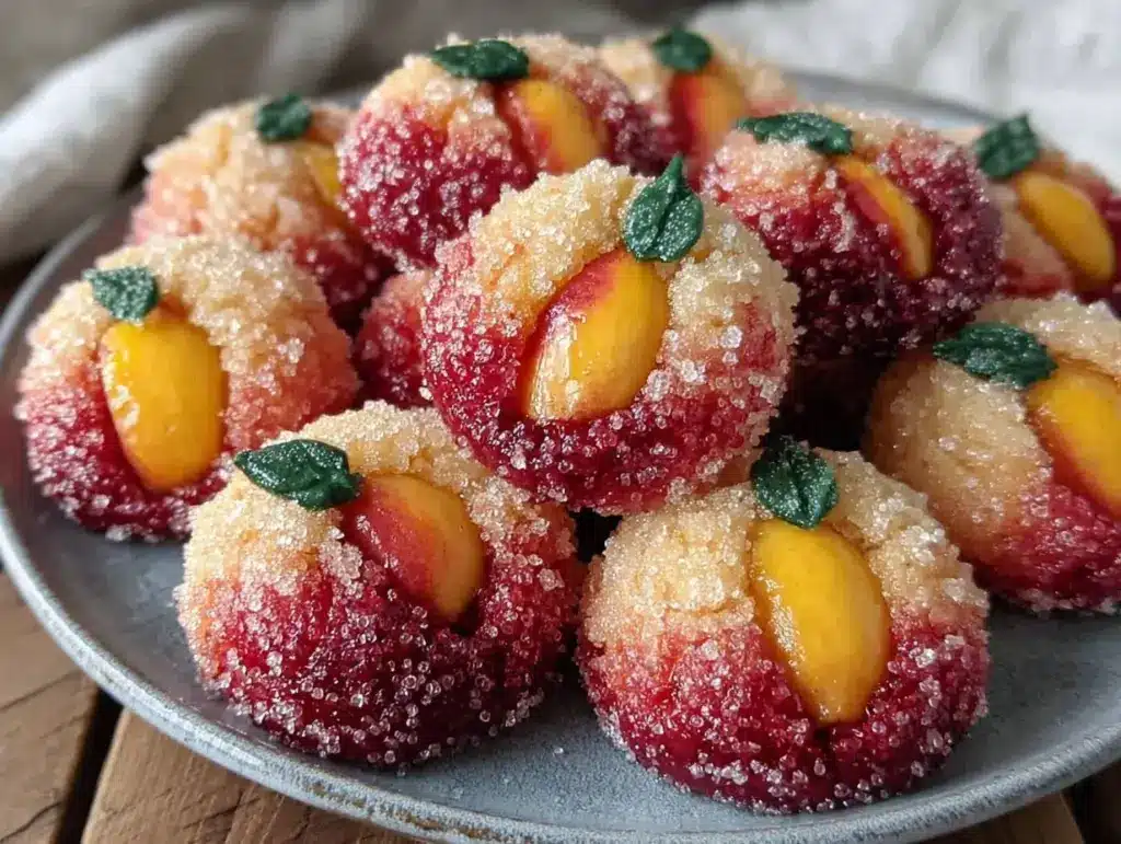 Italian peach cookies - featured image