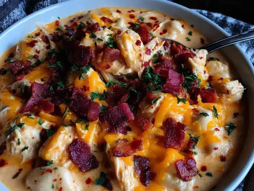 Home 2 keto chicken cream cheese soup - featured image