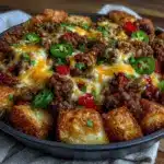 Mexican ground beef and potato skillet - featured image