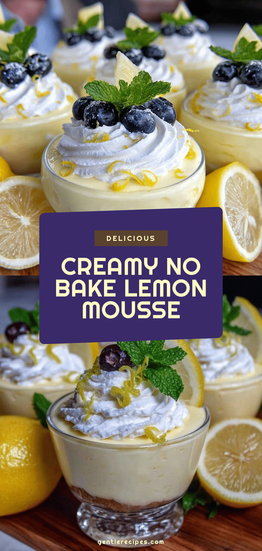 No Bake Lemon Cheesecake Mousse Recipe Easy and Creamy in 20 Minutes 5 no bake lemon cheesecake mousse recipe