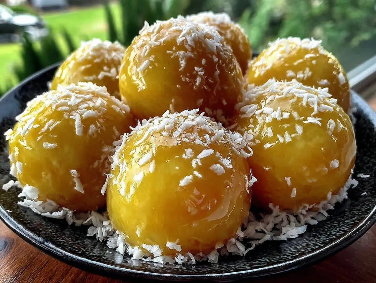 Pineapple Christmas Balls Recipe Easy Festive Sweet Holiday Treats 4 pineapple Christmas balls recipe preparation steps