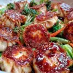 potsticker stir fry - featured image