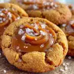 salted caramel cookies - featured image