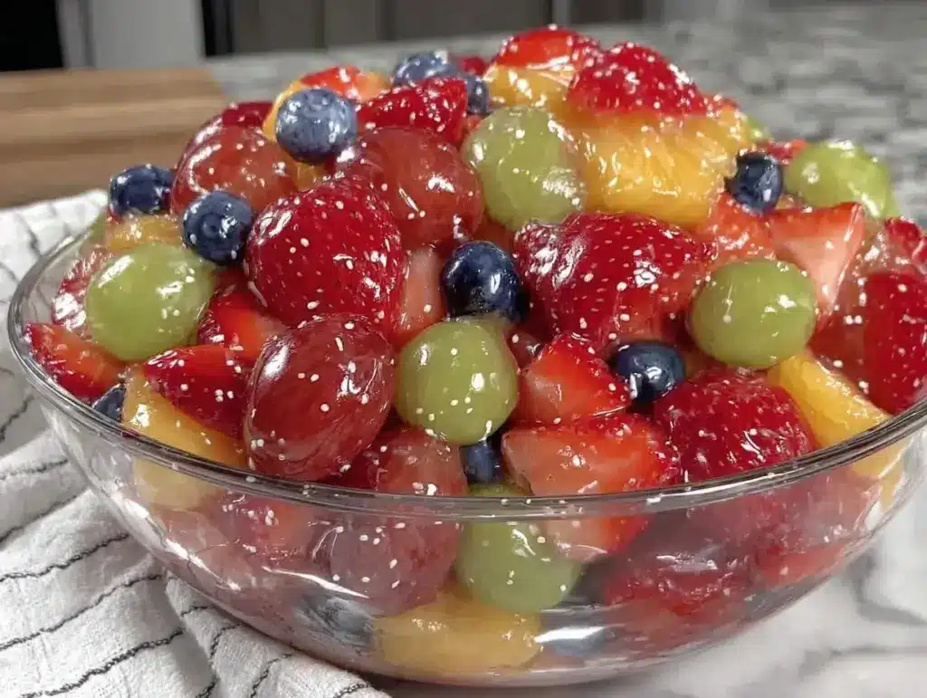 secret ingredient fruit salad recipe - featured image