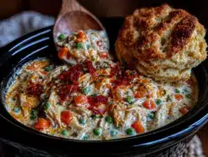 Home 7 slow cooker chicken pot pie - featured image