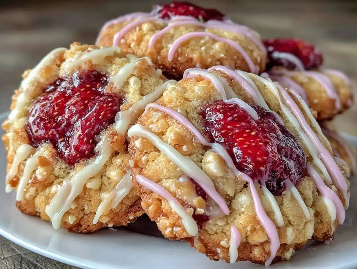 Strawberry Crunch Cookies Recipe Easy Homemade Crunchy Treats to Try Today 4 strawberry crunch cookies preparation steps