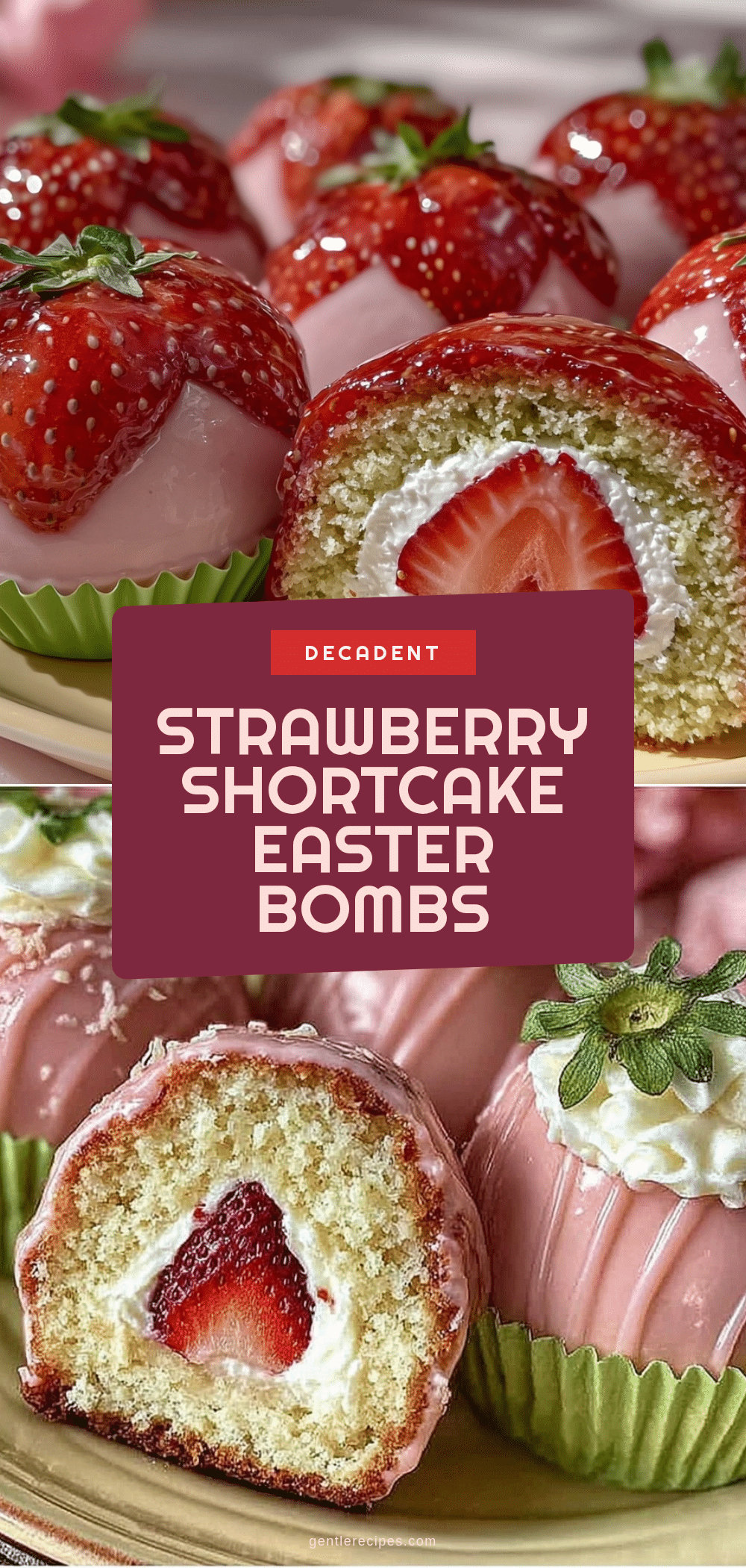 Strawberry Shortcake Easter Egg Bombs Easy Decadent Spring Treats to Make 5 Strawberry Shortcake Easter Egg Bombs recipe