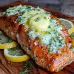 Air Fryer Salmon with Lemon Dill Butter - featured image