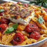 baked feta pasta - featured image