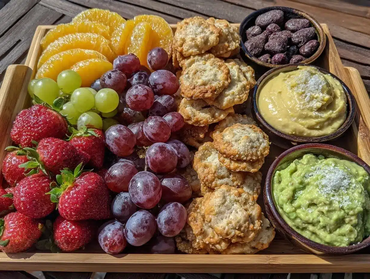 Beach Snack Charcuterie Box Easy No-Cook Portable Treat for Perfect Summer Picnic 4 Beach Snack Charcuterie Box preparation steps