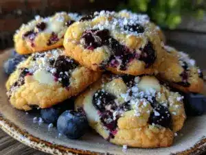 Home 6 blueberry cheesecake cookies - featured image