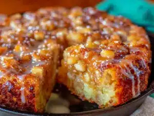 Home 6 brown butter apple cinnamon skillet cake - featured image