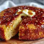brown butter skillet cornbread - featured image