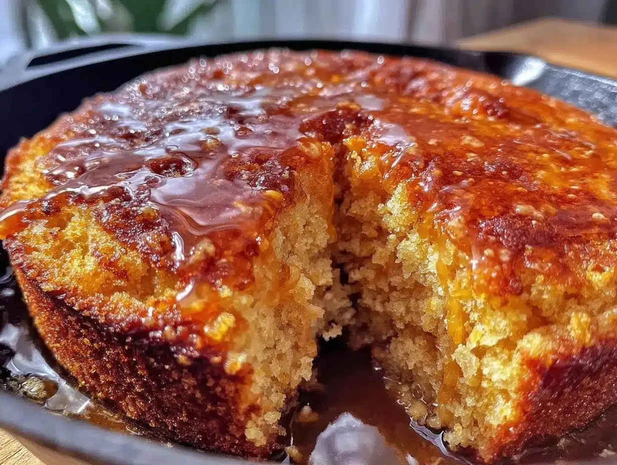 Brown Butter Skillet Cornbread Recipe Easy Crispy Bottom in 30 Minutes 4 brown butter skillet cornbread preparation steps