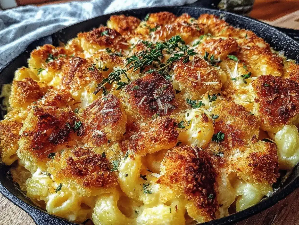 Cast Iron Skillet Mac and Cheese with Crispy Topping Easy Recipe Ready in 30 Minutes 4 cast iron skillet mac and cheese with crispy topping preparation steps