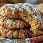 chewy churro cookies - featured image