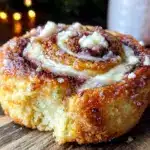 cinnamon roll cheesecake cookies - featured image