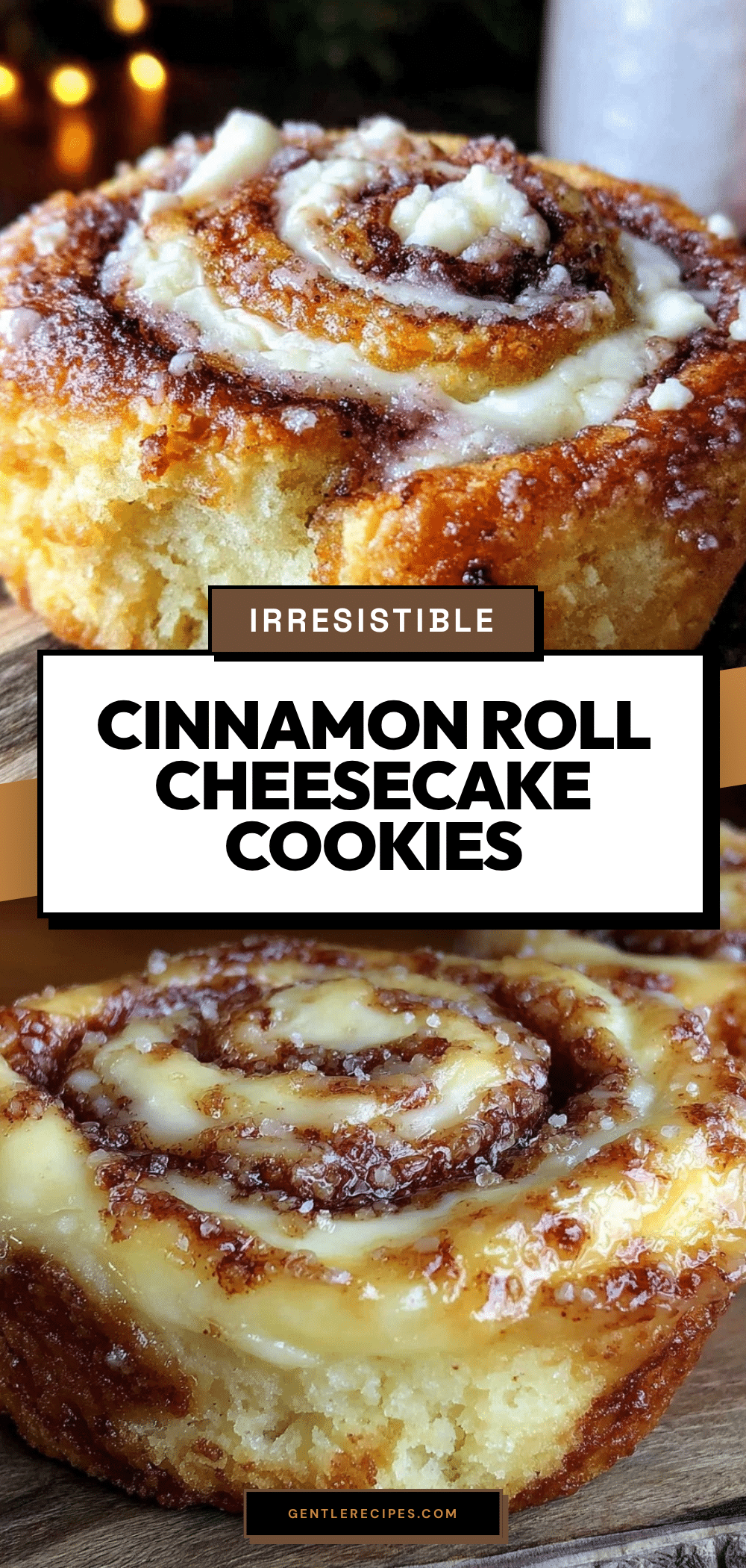 Cinnamon Roll Cheesecake Cookies Recipe Easy Homemade Swirl Cookies 5 cinnamon roll cheesecake cookies recipe