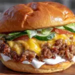 classic beef cheeseburger smash recipe - featured image