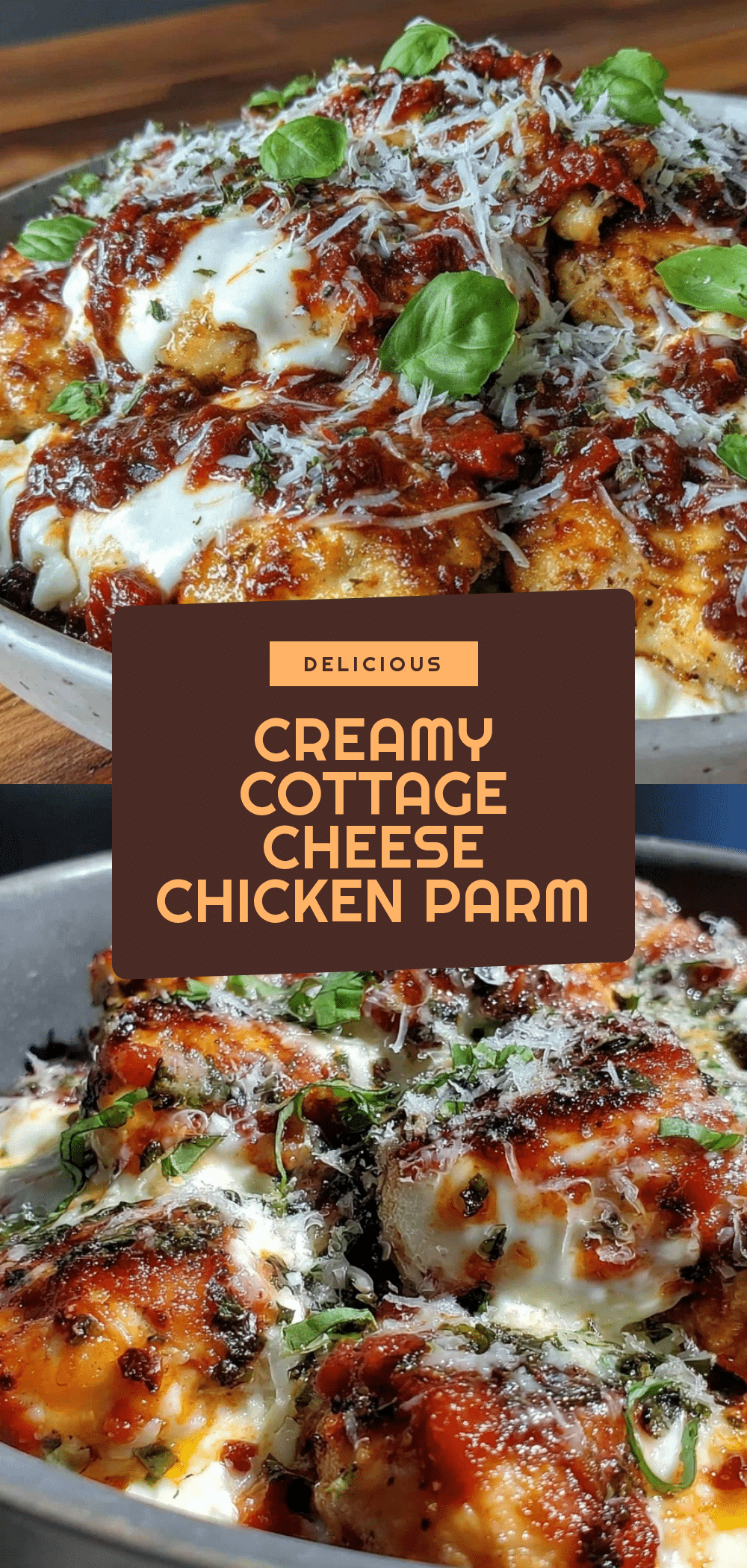Cottage Cheese Chicken Parm Bowl Recipe Easy Ready in 30 Minutes 5 cottage cheese chicken parm bowl recipe