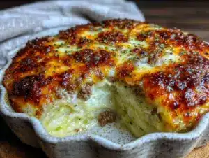 Home 7 creamed cabbage and ground beef casserole - featured image