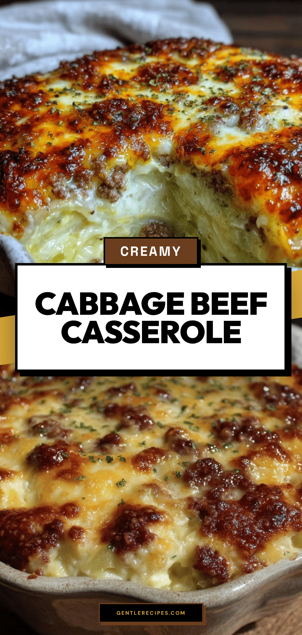 Creamed Cabbage and Ground Beef Casserole Recipe Easy Homemade Golden Crust 5 creamed cabbage and ground beef casserole recipe