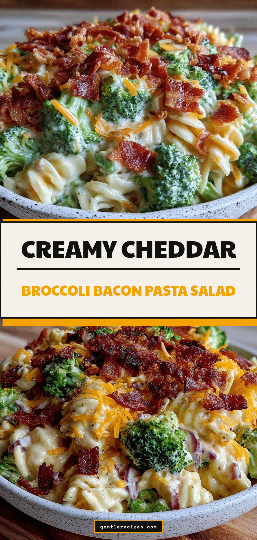 Creamy Broccoli Bacon Pasta Salad Recipe Easy Memorial Day Side Dish 5 creamy broccoli bacon pasta salad recipe
